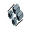 Axial Yeti Jr. Score Trophy Truck (AX90052) / Yeti Jr. Maverick (AXI90069) Upgrade Parts Aluminum F&R Hex Adapters - 8Pcs Set Gray Silver view 1
