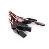 Mallofusa 10pcs 300mm 30cm Servo Extension Lead Cord Wire Splitter Male to Female Futaba JR Extension for KK MWC Eagle Control Board view 3