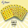 Regal Bingo Bulk Bingo Cards with Sliding Windows - Reusable Large Print Bingo Game Cards for Adults Large Group - 8 Pack, Yellow view 2