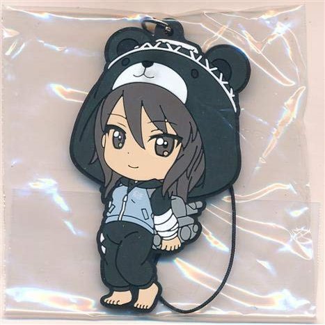 Banpresto Lottery Ichiban-Kuji L Award Girls and Panzer Movie Version@Tankan Way Great Strategy part2@Mika Rubber Strap
