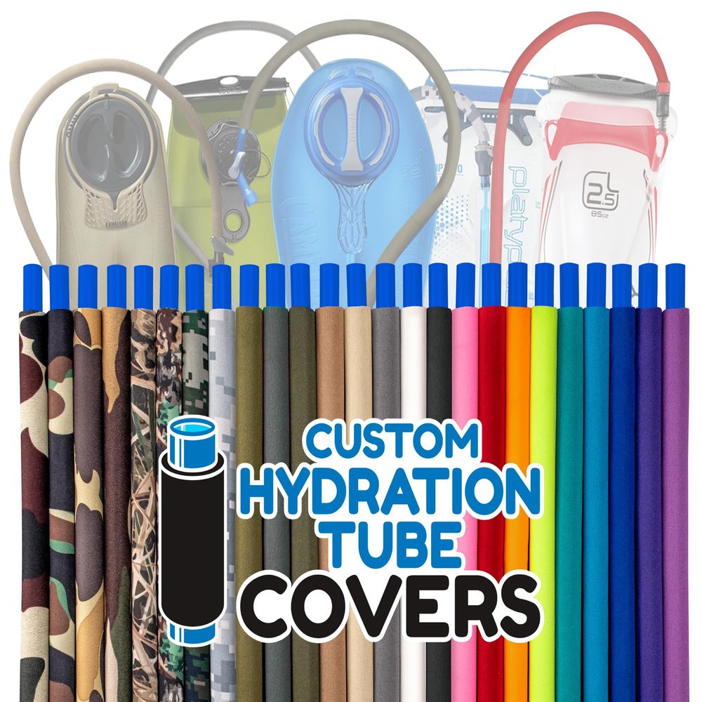 Custom Hydration Pack Drink Tube Insulator - Drink Tube Insulation Cover