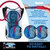 Custom Hydration Pack Drink Tube Insulator - Drink Tube Insulation Cover view 4