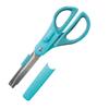 Hakoake scissors 2way blue Hasa -P410B Kokuyo view 1