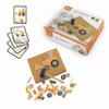VIGA Toys Tack Zap Construction Vehicles Set, Multicolor view 2
