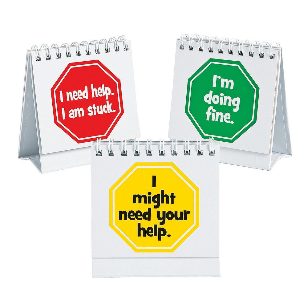 I Need Help Mini Flip Charts - 12 Pieces - Educational And Learning Activities For Kids