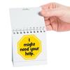 I Need Help Mini Flip Charts - 12 Pieces - Educational And Learning Activities For Kids view 3