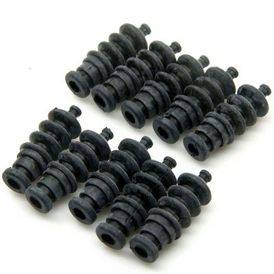 QUE-T 10Pcs Waterproof Push Rod Rubber Seal Bellow 37mm for RC Boat