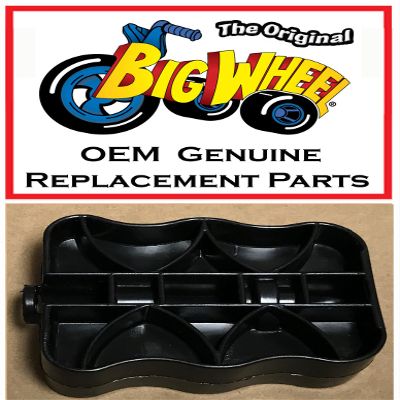 Pair of Black PEDALS for The Original Big Wheel Spin-Out Racer/Mighty Wheels, Original Replacement Parts