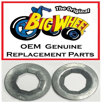WASHERS for The Original Big Wheel Spin-Out Racer/ Mighty Wheels, Original Replacement Parts