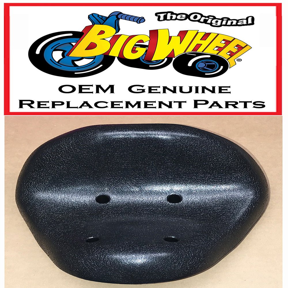 Black SEAT for The Original Big Wheel Racer/ Mighty Wheels, Original Replacement Parts
