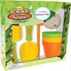 Curious Gardener 12 Piece Gardening Tool Set for Kids Ages 4-8 Years - Grower's Set - Includes Trowel, Shovel, Shears, 3 Nursery Pots, 3 Markers, and 2 Marker Sticker Sheets view 2