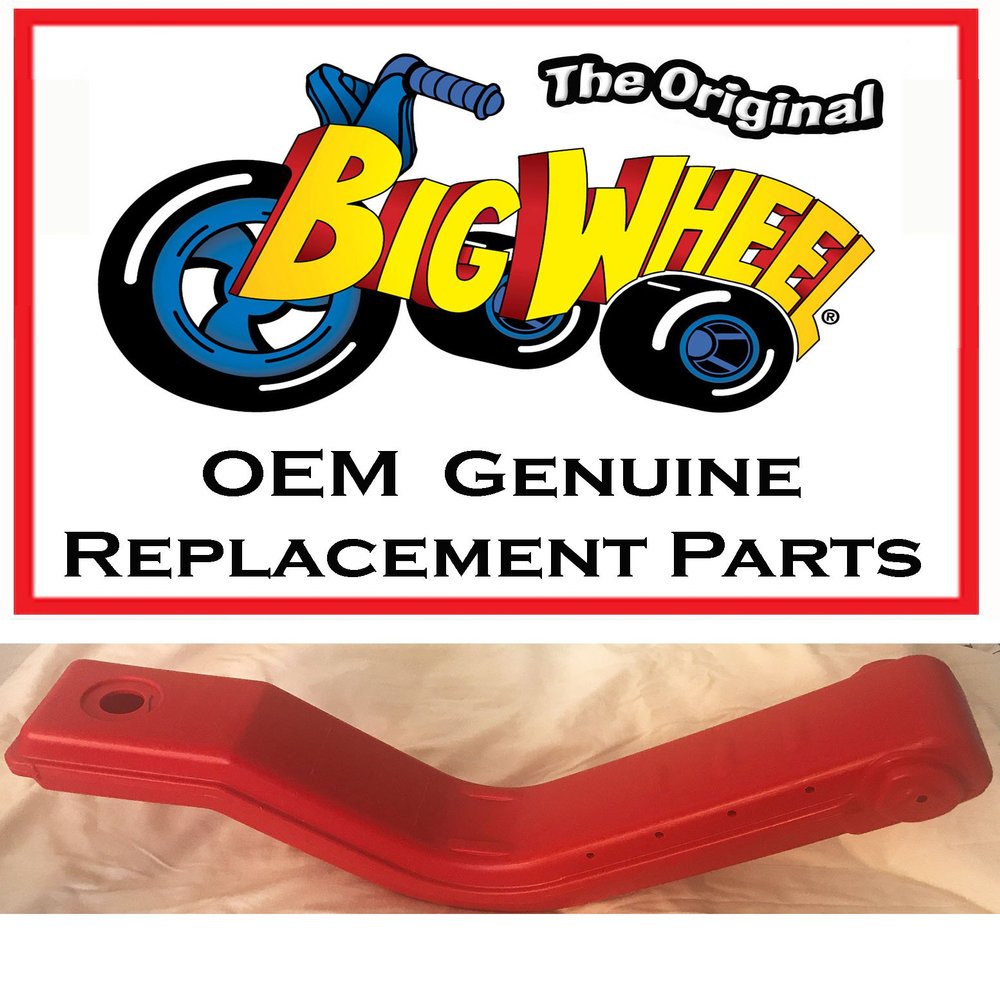 Red BODY for The Original Big Wheel HOT CYCLE, Original Replacement Parts