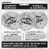 12 Happy New Year Confetti Balloons, 6ct view 2