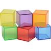 Constructive Playthings Translucent Cube Building Blocks (54-Piece Set) view 4