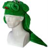 I LUV LTD Nessie Scottish Hat Loch Ness Monster, Head and Tail, Red Tartan Spikes, Party & Fun Novelty Hats view 2