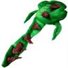 I LUV LTD Nessie Scottish Hat Loch Ness Monster, Head and Tail, Red Tartan Spikes, Party & Fun Novelty Hats view 3