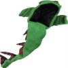 I LUV LTD Nessie Scottish Hat Loch Ness Monster, Head and Tail, Red Tartan Spikes, Party & Fun Novelty Hats view 4