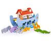 Bigjigs Toys Wooden Noah's Ark Playset view 1