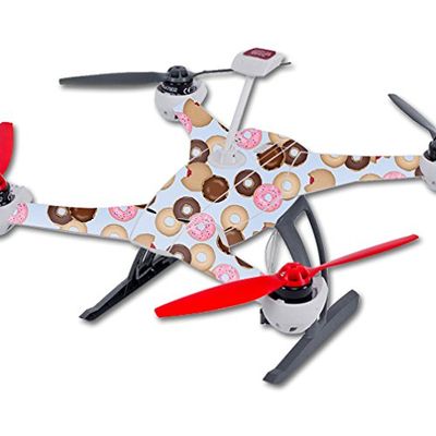 MightySkins Skin Compatible with Blade 350 QX3 Drone  Donut Binge | Protective, Durable, and Unique Vinyl Decal wrap Cover | Easy to Apply, Remove, and Change Styles | Made in The USA