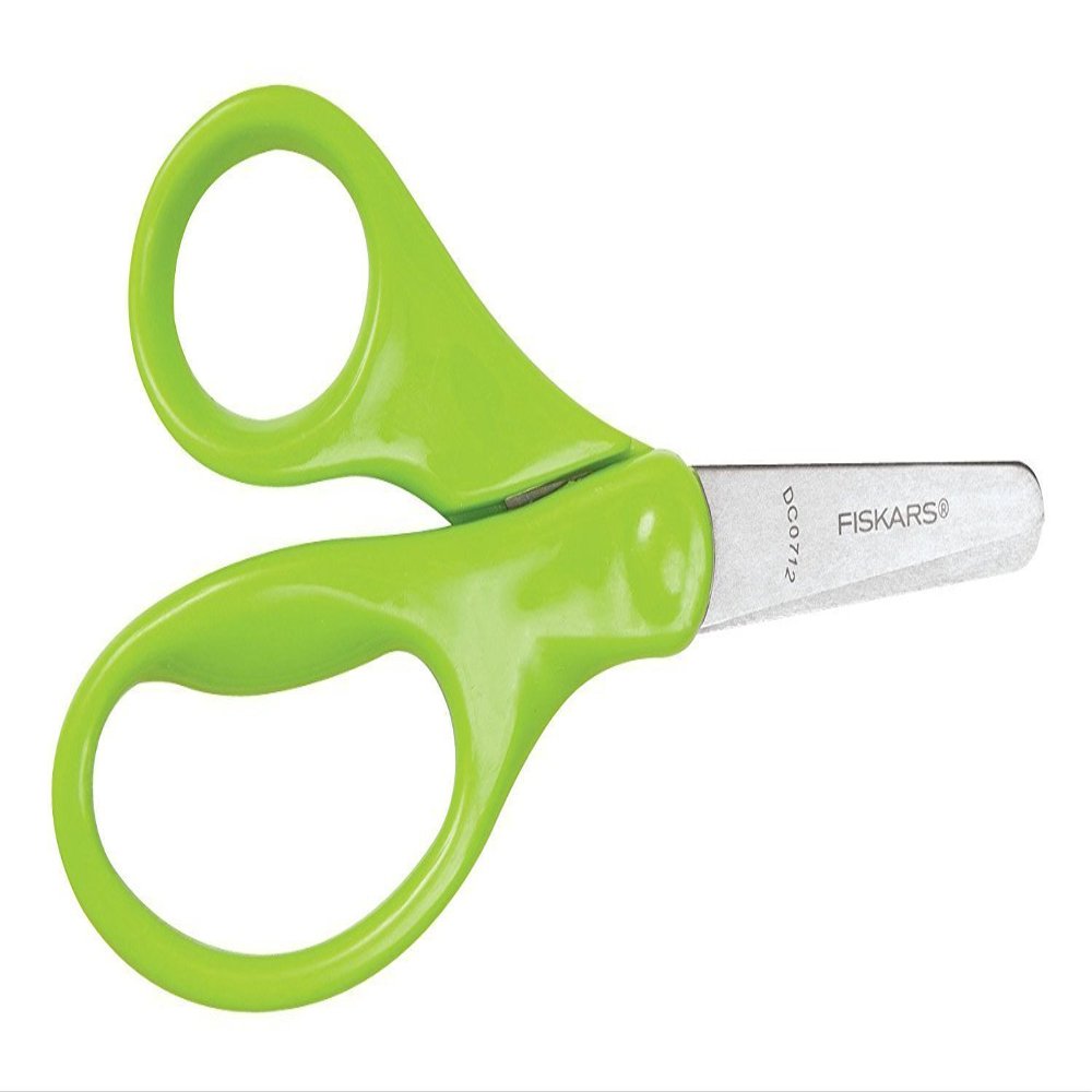 Fiskars 5 Inch Classic Blunt Tip Kids Scissors, Colors May Vary