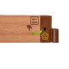 Frame It All 300001513 Two Inch Series Composite Square Sandbox Kit with Collapsible Cover, 4' x 4' x 11" view 2