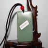 2.2"China Certified Nature Hetian Nephrite Jade Blessing Kwan-yin Necklace Pendants view 4