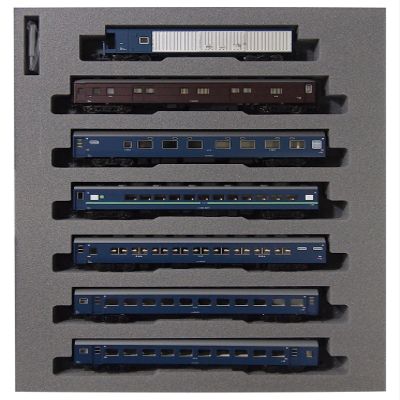 Kato N-Gauge Series 10 Night Express Daisen Basic 7-Car Set [10-1449] (Japan Import)