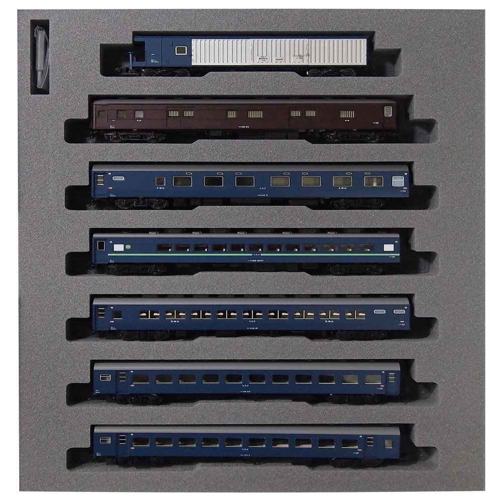 Kato N-Gauge Series 10 Night Express Daisen Basic 7-Car Set [10-1449] (Japan Import)