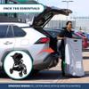 Bramble 45" Large Gate Check Stroller Bag for Airplane - Universal Fit, Drawstring Closure, ID, Padded Adjustable Strap - Baby Buggy Stroller Travel Bag for Airplane Travel view 3