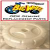 WHITE REAR WHEEL for The Original Big Wheel Racer/ Mighty Wheels, Original Replacement Parts view 1