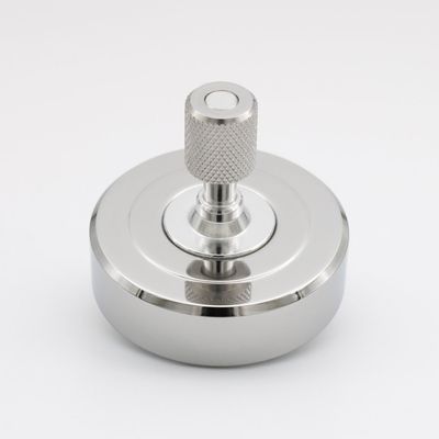 VORSO MK1 Precision Spinning Tops - Hand Finished in The United Kingdom (Stainless Steel with Ruby Contact Point)