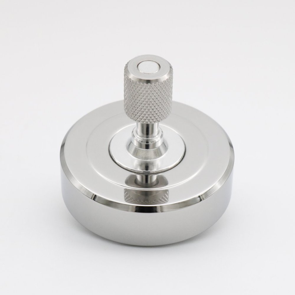 VORSO MK1 Precision Spinning Tops - Hand Finished in The United Kingdom (Stainless Steel with Ceramic Contact Point)