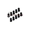 3 Racing 3RAC-BS48H5/BK 4.8mm Hex Ball Stud Length 5mm-10pcs (Black) (Three Racing) view 1