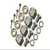 GPM For Traxxas TRX-4 Trail Defender Crawler/TRX-6 Merc-Benz G63 Upgrade Parts Aluminum Wheel Hex Adapters 9mm - 4Pcs Set Gray Silver view 1