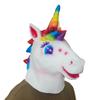 WitHelper DylunSky Halloween Rainbow Unicorn Horse Latex Mask Pretty Horse Mask view 1