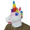 WitHelper DylunSky Halloween Rainbow Unicorn Horse Latex Mask Pretty Horse Mask view 2