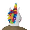 WitHelper DylunSky Halloween Rainbow Unicorn Horse Latex Mask Pretty Horse Mask view 3