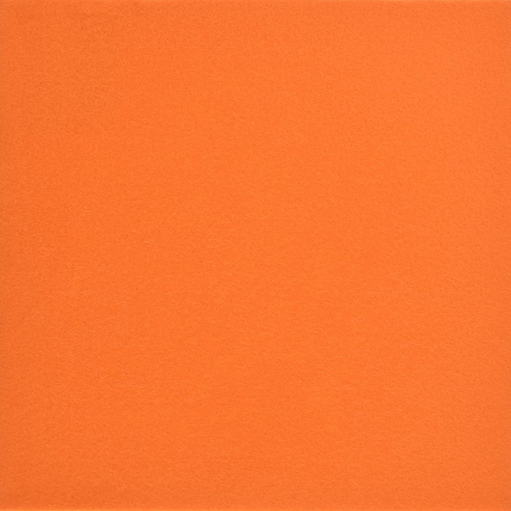 [5 Pack] Kiyohara K Felt Self Adhesive Stickers, 18 cm by 18 cm Orange KT1002 # 123