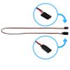 Apex RC Products Futaba Style 18" / 450mm Servo Extension - 5 Pack #1017 view 2