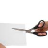 Westcott 8" Straight All Purpose Scissors, Black, 3-Pack view 3