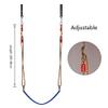 2Pcs Adjustable Swing Ropes, 1.8M Tree Hanging Swing Straps Strong Ropes Amusement Facilities Supplies view 4