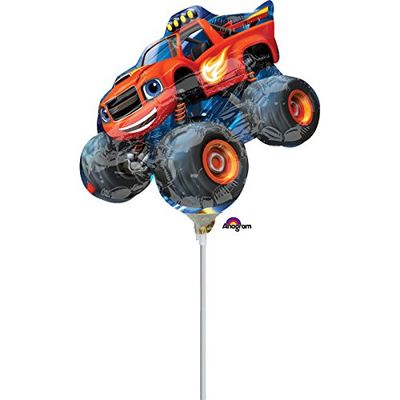 10 Blaze and The Monster Machine Balloons 14" Birthday Party Balloons Mini Shape Balloons Favors Decorations 10Pcs