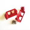 Aluminum Servo Guards Protector - 1PR Red for Traxxas 1/16 Mini E-Revo Mini Rally 7037 view 2