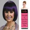 Cheerleader Short Pageboy color PINK - Enigma Wigs Anime Cosplay China Doll Gina Straight Bangs Women Bundle with Cap, MaxWigs Costume Wig Care Guide view 1