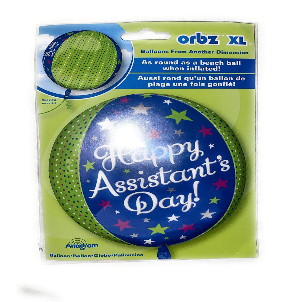 15" Assistant'S Day Green & Blue Orbz