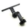 Aluminum Adjustable Drop Hitch Receiver for 1/10 Axial SCX10 RC Model Crawler Car Black #C view 2