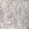MR CHIPS Plastic Bingo Chips for Games 150 Count Bag - Solid and Transparent Colors Counting White 3/4 Inch view 1