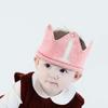 Lujuny Knit 1st Birthday Hat - Soft Baby Crown Headband Cap for Party Costume Photoshoot (PINK) view 3
