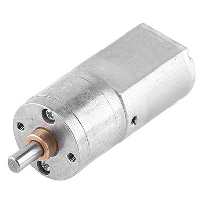 12V DC Geared Motor 100RPM Metal Reduction Electric Motor for DIY Toys RC Car Robot Model Drive