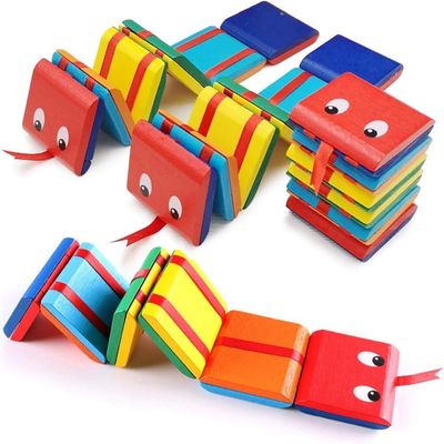 AMOR PRESENT 2PCS Jacob's Ladder, Wooden Jacobs Ladder Toys Jacobs Ladder Fidget Toy Classic Toy for Kids